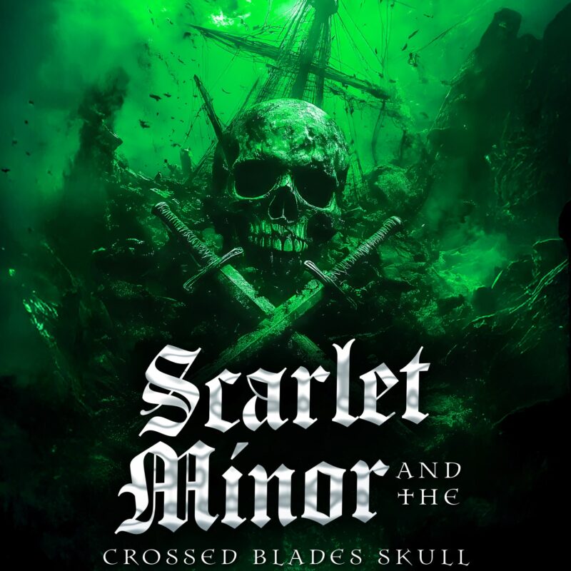 Scarlet Minor and the Crossed Blades Skull