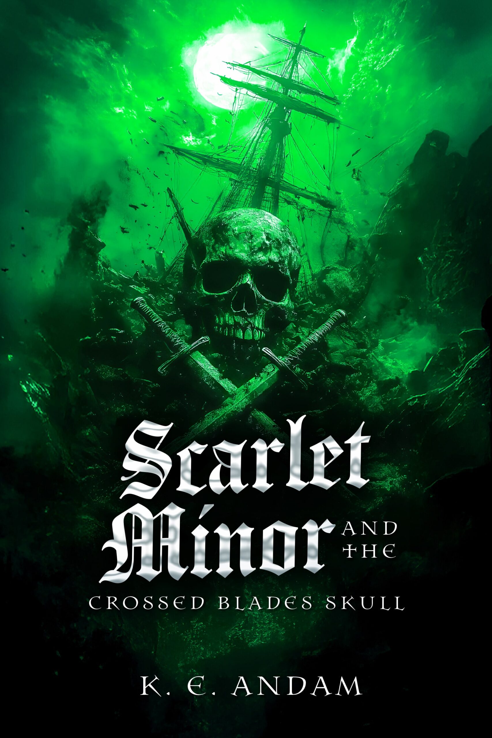 Scarlet Minor and the Crossed Blades Skull